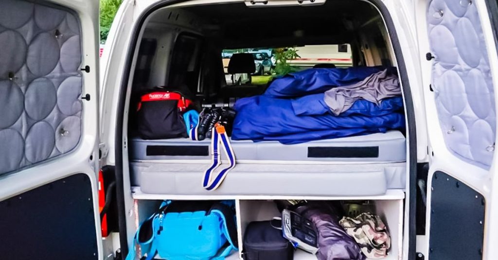 packing essentials for a campervan